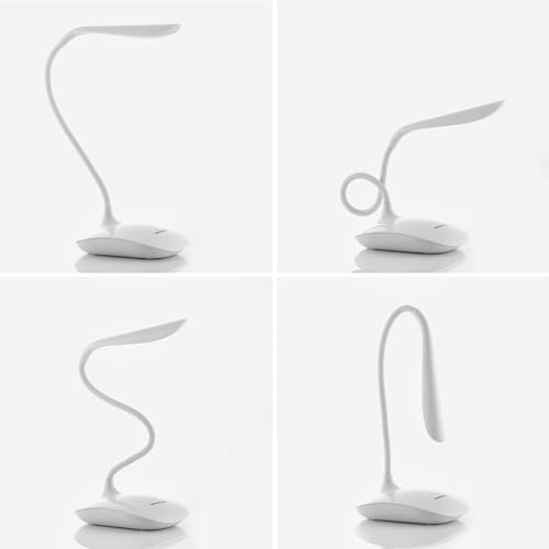 ® Lámpara LED de mesa Lum2go con 3 niveles de intensidad, luz blanca y luz cálida, ideal para mesita de noche, escritorio, sala de estar, oficina y otros espacios.