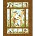 AMAHLE YIROCK Duyoku Susybee~Zoe Giraffe Quilt Panel 35 x 44 Childrens Cotton Fabric