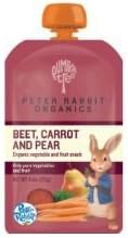 Peter Rabbit Organics Beet Carrot and Pear Vegetable and Fruit Snacks, 4.4 Ounce -- 10 per case.