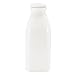White Porcelain 1-Quart Milk Bottle by Everyday White