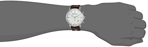 Maurice-Lacroix-Herren-analog-Swiss-Quartz-Uhr-mit-Leder-Armband-EL1098-SS001-112-1
