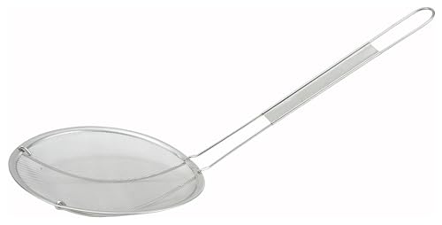 Winco 6-1/2" Single Mesh Strainer, Course, S/S