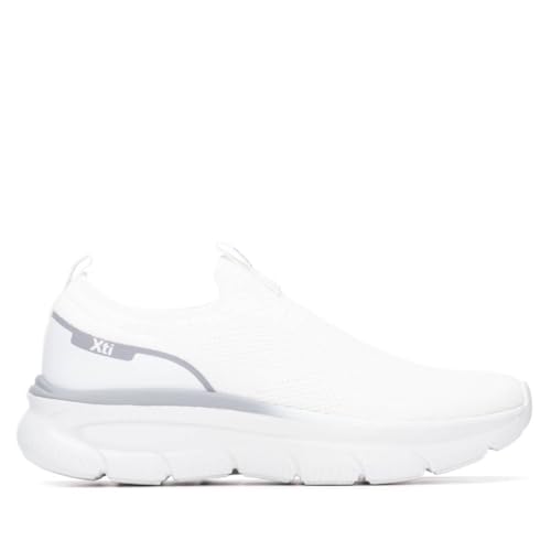 - Sneakers Femme Blanc - Chaussures Confortables et polyvalentes - Mode décontractée - Modèle 14539302 (Taille36)