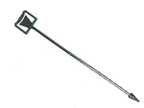 INERRA Card Holders - Green Cardettes with Spike for Flower Bouquets Message Cards (Pack of 30)