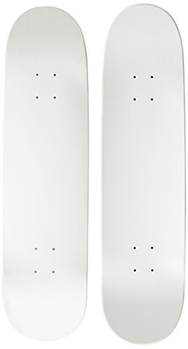 Moose blank 8" skateboard deck (dipped white)