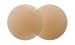 Nippies Nipple Covers for Women with Travel Case, Reusable Nipple Pasties with Skin-Safe Adhesive, Invisible Braless Solution under Clothing - Original Circle Covers, Caramel, Size 2 (Fits D+ Cups)