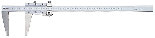 Mitutoyo 160-128 Nib Jaw Fine Adjustment Vernier Calliper, 0-450 mm Range