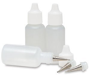 Jacquard Set Of Three Squeeze Bottles & Tips 1/2oz