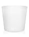 SILIPINT Shorty Silicone Glasses, Squishy Beer Glasses, The Original Unbreakable Silicone Glass, Patented Unbreakable Glassware for Beer and Wine and More, Drinkware That is Heat Safe and Freeze Safe, Frosty White, 9-Ounce