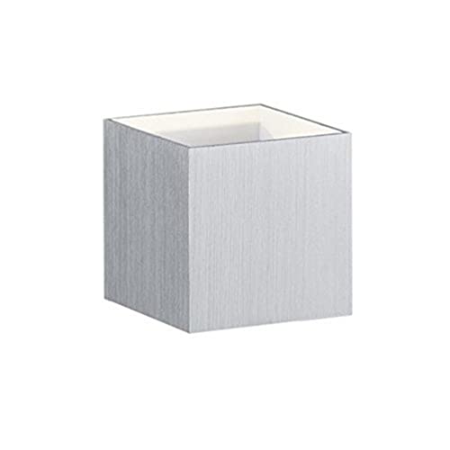 Trio Leuchten LED Wandleuchte 223310105 Louis, Aluminium/innen weiß, 4.3 Watt LED, 10 x 10 x 10 cm