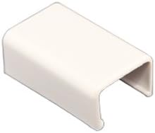5-Pack of Raceway End-Caps 0.87 Inch, White