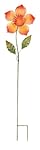 Regal Art & Gift Flower Garden Stake, Orange
