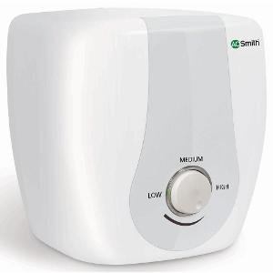 AO Smith HSE-SAS-025 25-Litre 2000-Watt Vertical Water Heater (White)