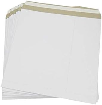 Globe Packaging 20x12" Strong White LP Record Mailers Envelopes New 340mm