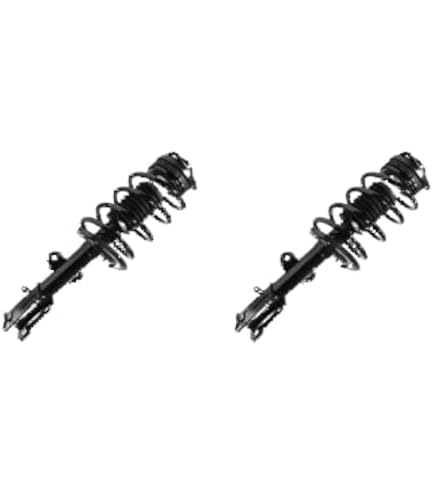 TRQ Complete Strut & Coil Spring Assembly Front For Chrysler Town & Country & Dodge Grand Caravan