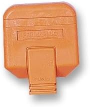Rubber Plug - 13a/orange - Price For 1 Each