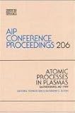 Atomic Processes in Plasmas, , 0883187698