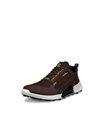 ECCO Men’s Biom 2.1 Cross Mountain Waterproof Low Trail Running Shoe, Mocha/Mocha/Black, 6-6.5