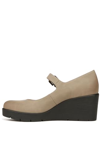 Naturalizer Soul Womens Adore Mary Jane Wedge Shoes Mushroom 8.5 W