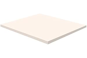 Dream Solutions USA Upholstery Visco Memory Foam Square Sheet- 3.5 lb High Density 1/2"x15"x15"- Luxury Quality for Sofa, Chair Cushions, Pillows, May Relieve Backaches & Bed Sores