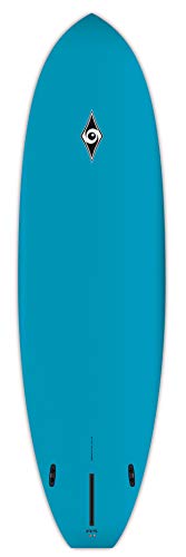 BIC Sport Tough-TEC Cross SUP Stand Up Paddleboard, Blue/Grey/Blue, 10'0"