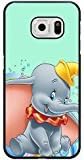 Samsung Galaxy S6 Edge Case, Dumbo Cartoon Fresh Print