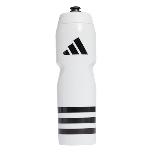 Unisex adulto Tiro 0.75 Litre Bottle, white/black, One Size
