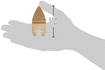 Dewalt DT20751 Multi-Tool Carbide Sanding Finger, Black - Image 3