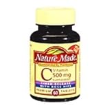 Nature Made Vitamin C 500mg with Rose Hips Timed Release Tabs, 60 ct