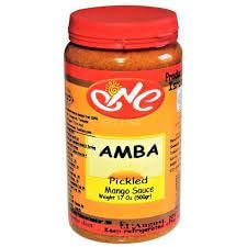 SHEMESH AMBA-PICKLED MANGO SAUCE. 500 GRAM. KOSHER