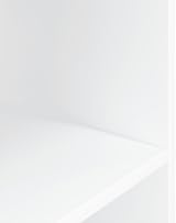 vidaXL Aquarium Stand White Engineered Wood 120x40x60 cm 3 Tiers view 4