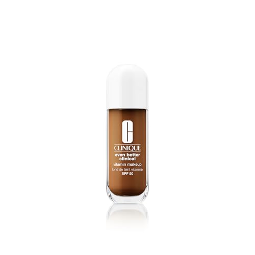 Clinique Even Better Clinical Vitamin Makeup Skin Tint Foundation SPF 50 With Vitamin C, Vitamin E + Vitamin B3 | Light Coverage + Radiant Finish