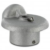 Cap Style Stationary Single Pulley Truck for up to 1.9375in Pole Diameter