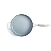 GreenPan-Saute-Pan-with-Helper-Handle-Non-Stick-Toxin-Free-Ceramic-Saute-Pan-Induction-Oven-Safe-Cookware-28-cm42-Litre-Grey GreenPan Valencia Pro Hard Anodised Healthy Ceramic Non-Stick 28 cm/4.2 Litre Sauté Pan, PFAS Free, Induction…