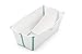 Stokke Flexi Bath Bundle, White Aqua