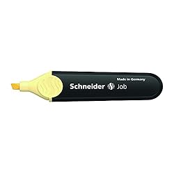 Schneider Job Pastel Highlighter, Chisel Tip, 1 + 5