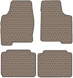 Lexus IS250 Custom-Fit All-Weather Rubber Floor Mats 4 Pc Set - Sedan - No AWD - Dark Beige (2006 06 2007 07 2008 08 2009 09 2010 10 2011 11 2012 12 ) AMSNQZ8435213||8038KH1W