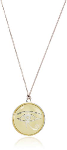 Charm de grabado para mujer Alex and Ani, Ojo de Horus, Plata de ley, Plata, Talla única