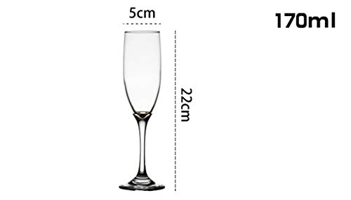 NAXIAOTIAO Kreativer Bleifreier Becher, Kristall-Rotweingläser, Bubbleglas-Cocktailglas, Set Von 6 – Bild 3