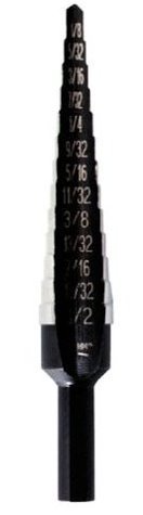 UNIBIT-1 1/8"TO 1/2" STEP DRILL