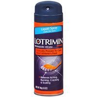 Lotrimin Anti-Fungal Spray Liquid 4.6 oz (Pack of 4)