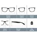 Quechua MH 540 ADULT CATEGORY 3 HIKING SUNGLASSES - BLUE