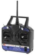 Themisto FlySky Fs-ct6b 6 Ch Channel Radio Model Rc Transmitter Receiver Control, 2.4g, Black