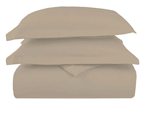 Pizuna Queen Duvet Cover Set Taupe