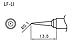 Aoyue Conical Solder Iron Tip WQ-LI Lead Free Type with Heater Cartridge