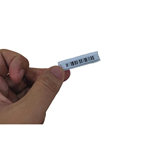 AM Security Labels 58kHz Adhesive Security Labels 5000 Pcs - Compatible with EAS Acousto-Magnetic Systems for Retail Anti-Theft Equipment