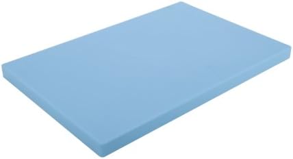 Alegacy PEL1520MBL Medium Density Polyethylene Color Coded Cutting Board, 15"x20"x1", Blue