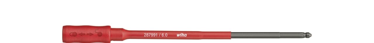 Wiha slimBit Holder Electric, Red, (287991)