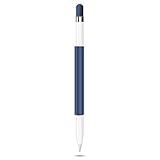 ZOVER Magnetic Sleeve Compatible with Apple Pencil,Silicone Holder Grip with Cap for Apple iPad Pro Pencil (Apple Pencil Not Included)-Navy Blue New