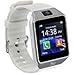 GZDL Bluetooth Smart Watch DZ09 Smartwatch Watch Phone Support SIM TF Card with Camera for Android iOS iPhone Samsung LG Phones White